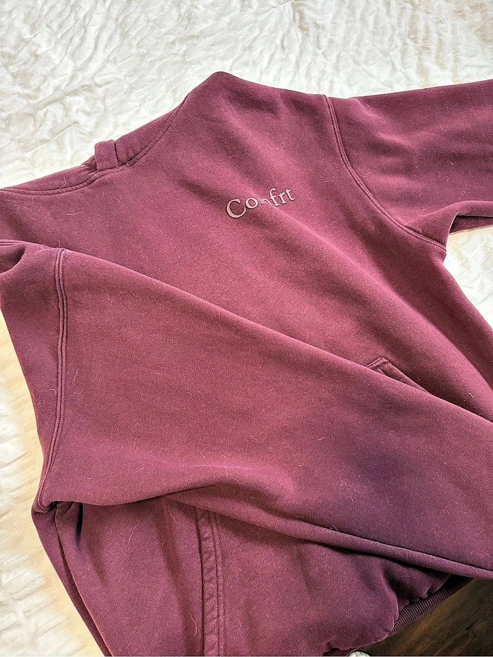 Comfort Purple Sweatshirt Like New